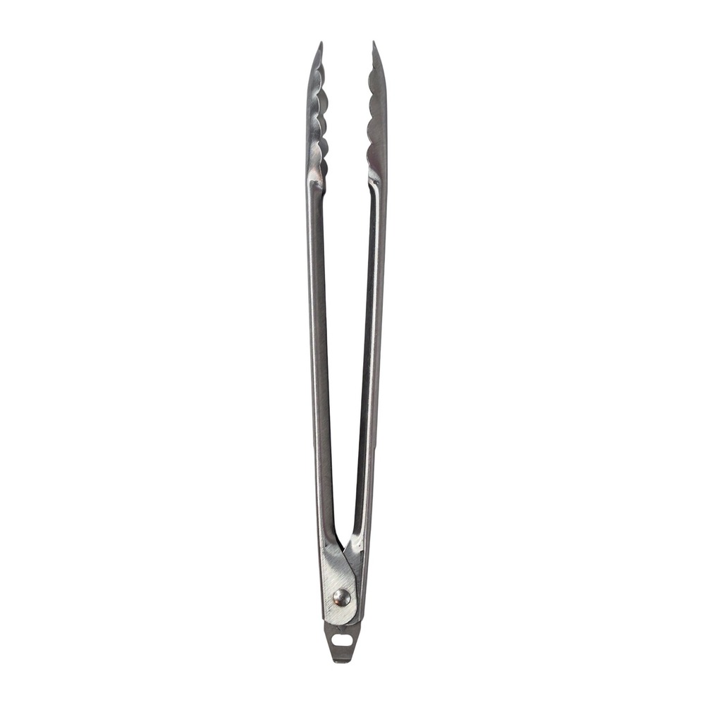 Edlund 12" Stainless Steel Locking Tongs – Heavy Duty – Made in USA – Excellent